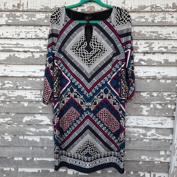 🌟 Laundry by Shelli Segal dress size large - Picture 1 of 6